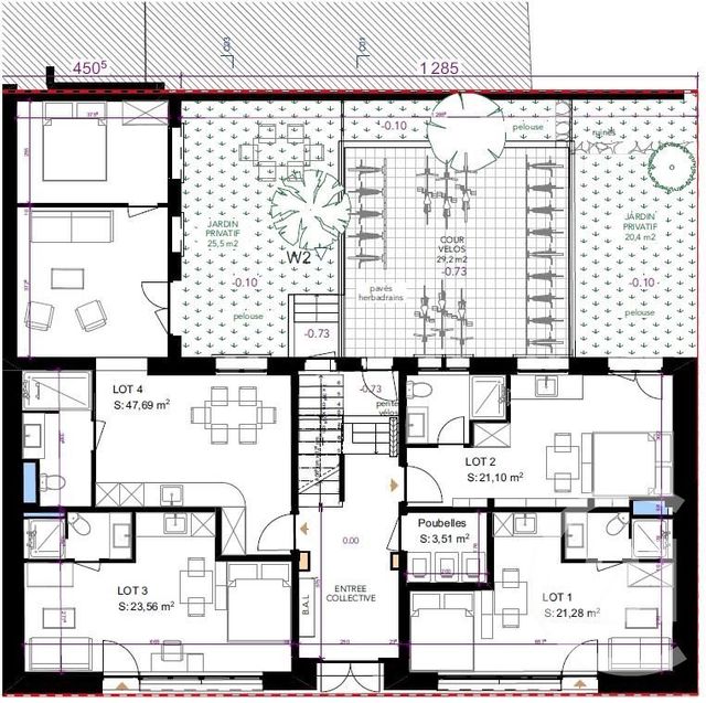 Appartement F1 à vendre - 1 pièce - 21.28 m2 - ST NAZAIRE - 44 - PAYS-DE-LOIRE - Century 21 By Ouest