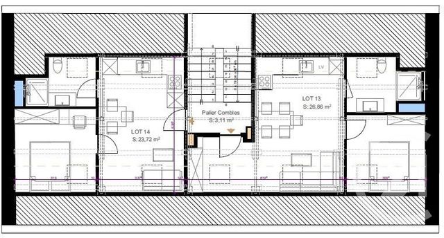 Appartement F2 à vendre - 2 pièces - 35.58 m2 - ST NAZAIRE - 44 - PAYS-DE-LOIRE - Century 21 By Ouest
